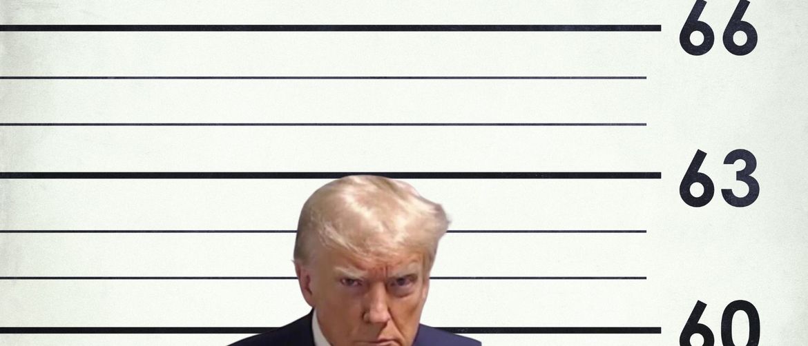 Donald trump u zatvoru na slikanju
