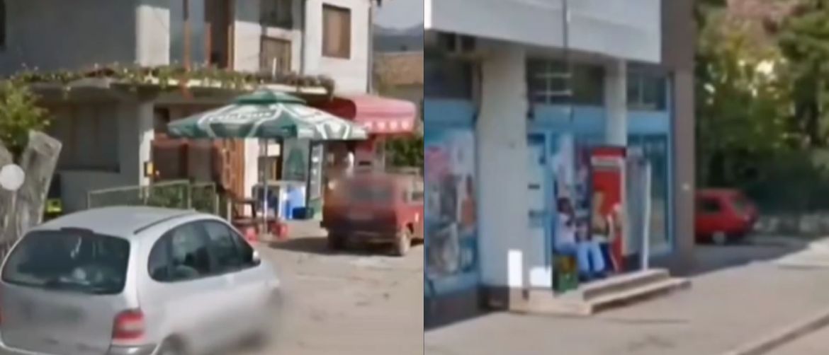 Snimke ulica Bele Palanke u Srbiji