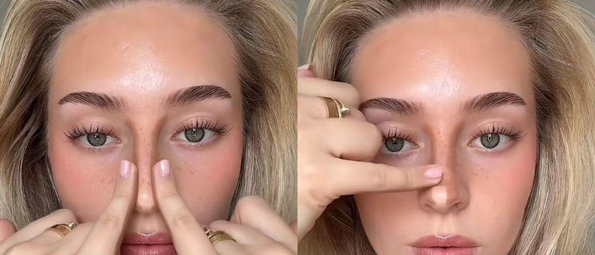 Konturiranje nosa prstima