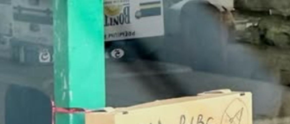 Natpis na tržnici u Dalmaciji