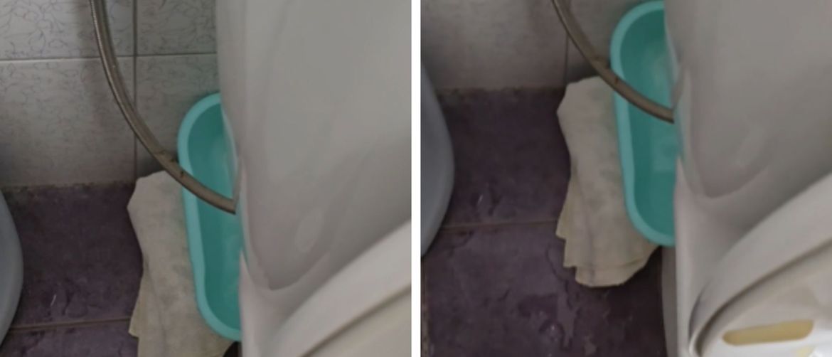 Kvar na vodokotliću u apartmanu