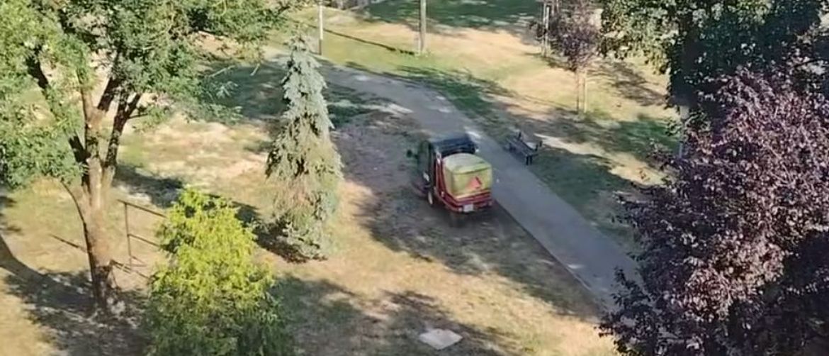 Košnja trave po vrućini