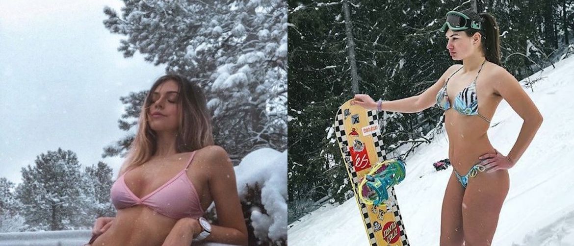 Bikini i snijeg (Foto: Instagram)