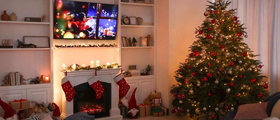 Gledanje božićnih filmova