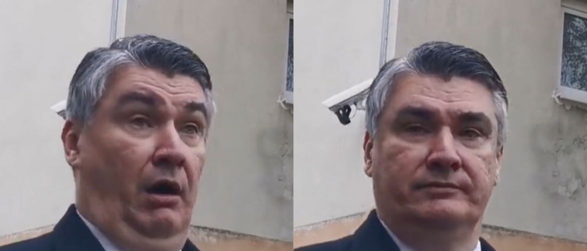 Zoran Milanović s posebnim izrazom lica pri odgovaranju na pitanje