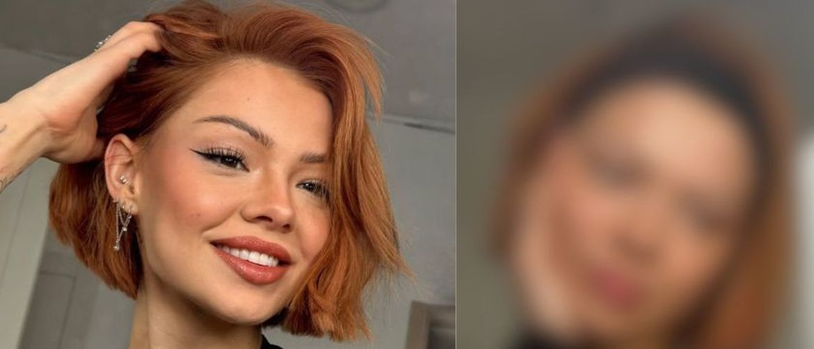 Mirta Miler sa šminkom vs. bez šminke