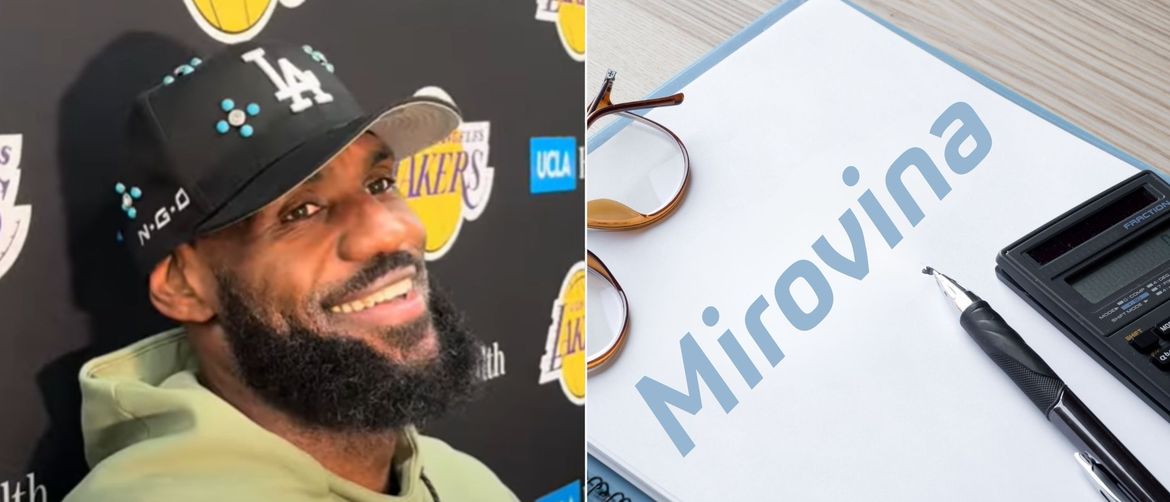 NBA košarkaš LeBron James na konferenciji za novinare i plan za mirovinu