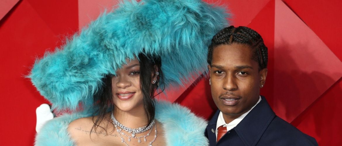 Reper ASAP Rocky i pjevačica Rihanna na crvenom tepihu