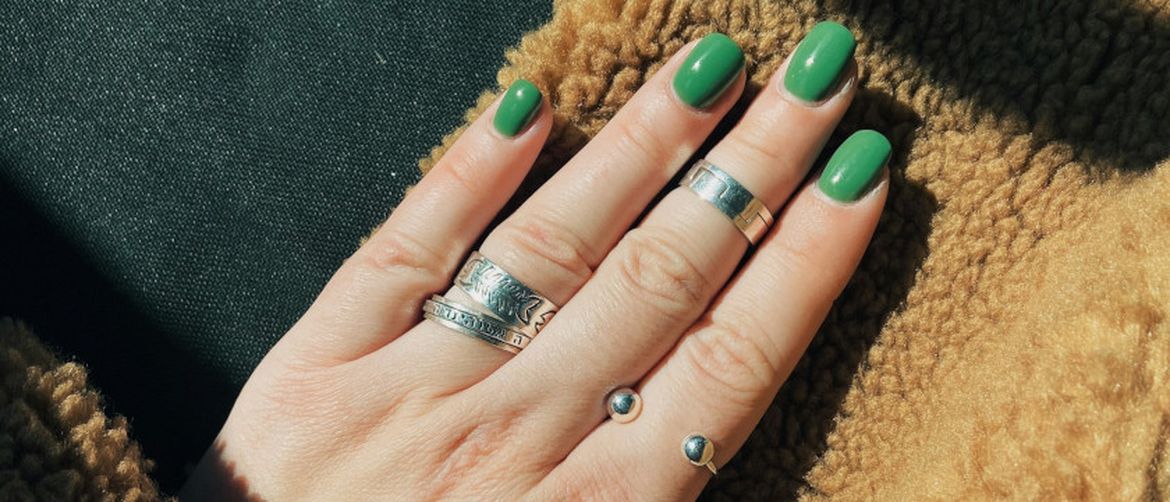 Zelena manikura