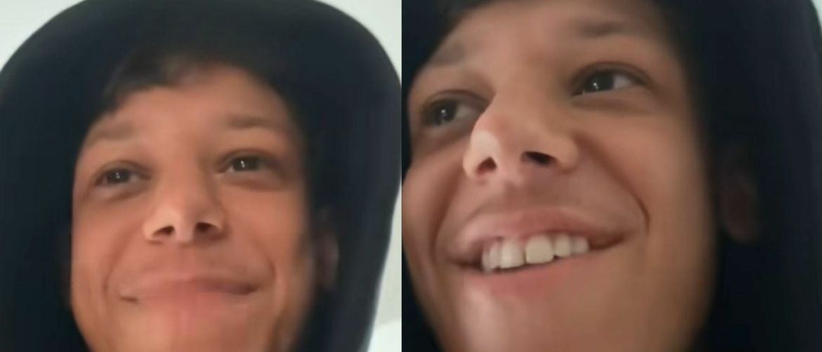 Mladić Taylor kako objašnjava neugodan susret