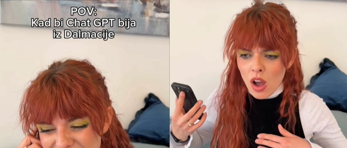 Nina Ćurković u skeču o Chat GPT-u