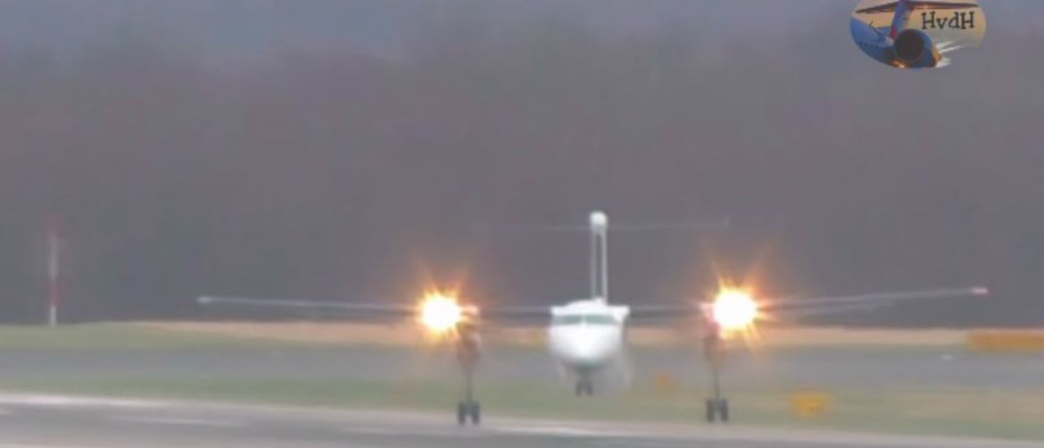 Spretni je pilot uspješno spustio zrakoplov Bombardier Q400 (FOTO: YouTube/Screenshot)