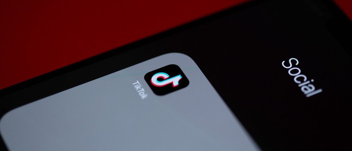 Ikona TikToka na zaslonu