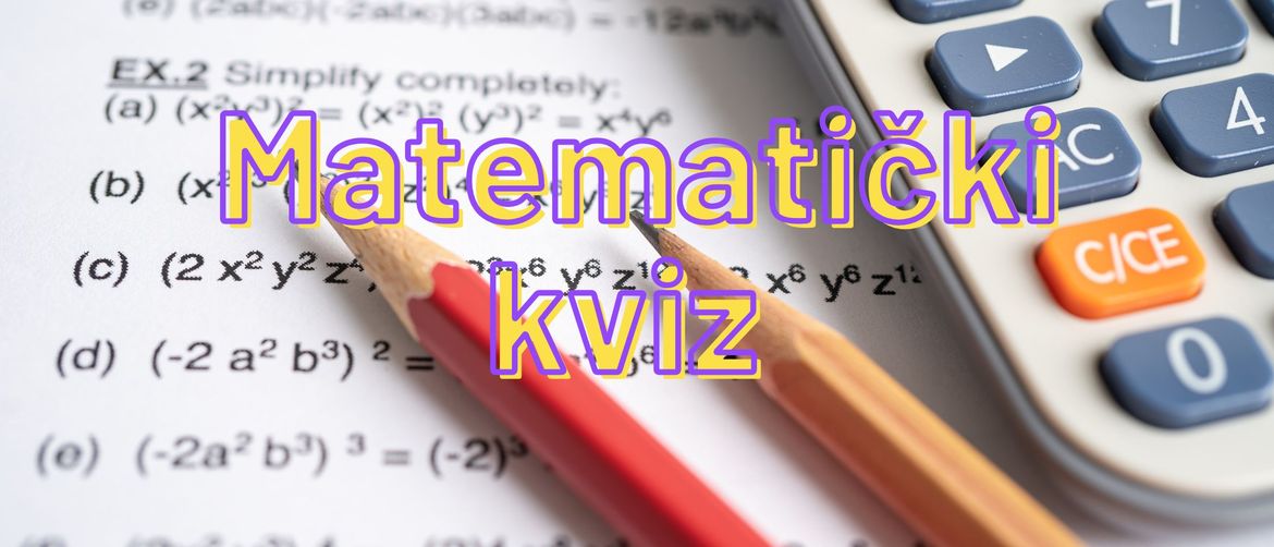 Matematički zadaci i kalkulator uz naslov kviza