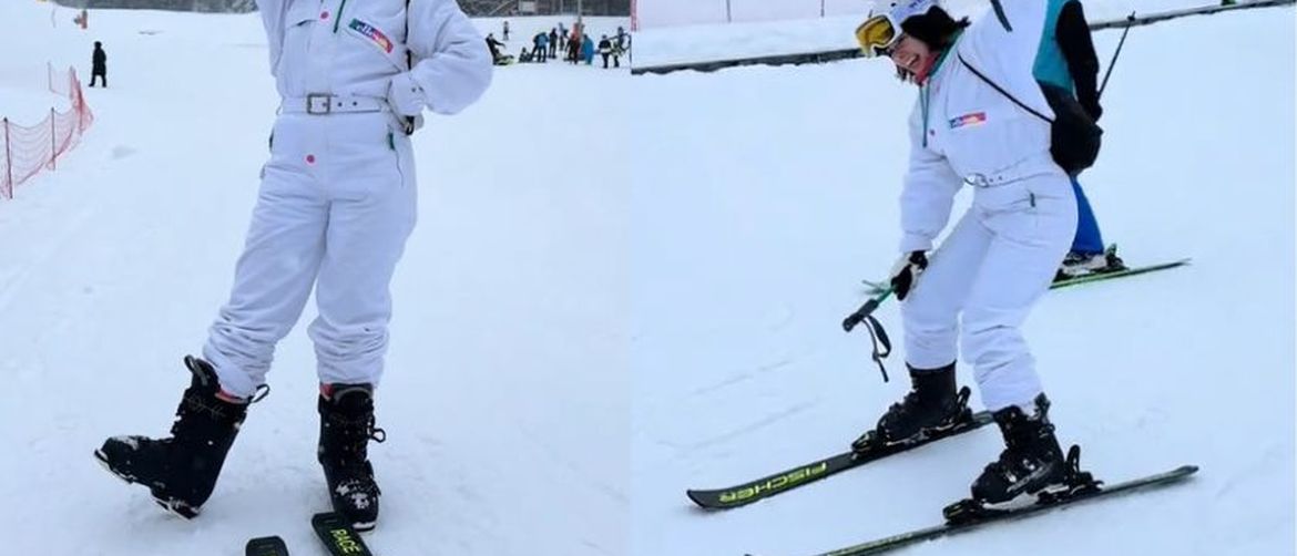 Nina Skočak na skijanju