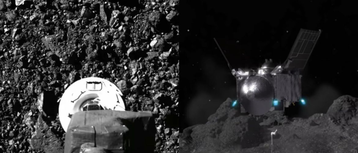 Sonda koja slijeće na asteroid 101955 Bennu i uzima uzorak tla