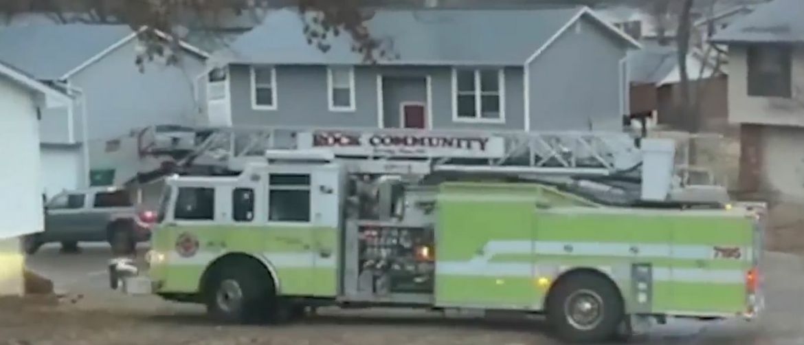 Vatrogasno vozilo na cesti