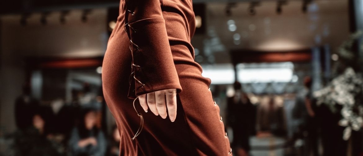 Haljina s dugim rukavima