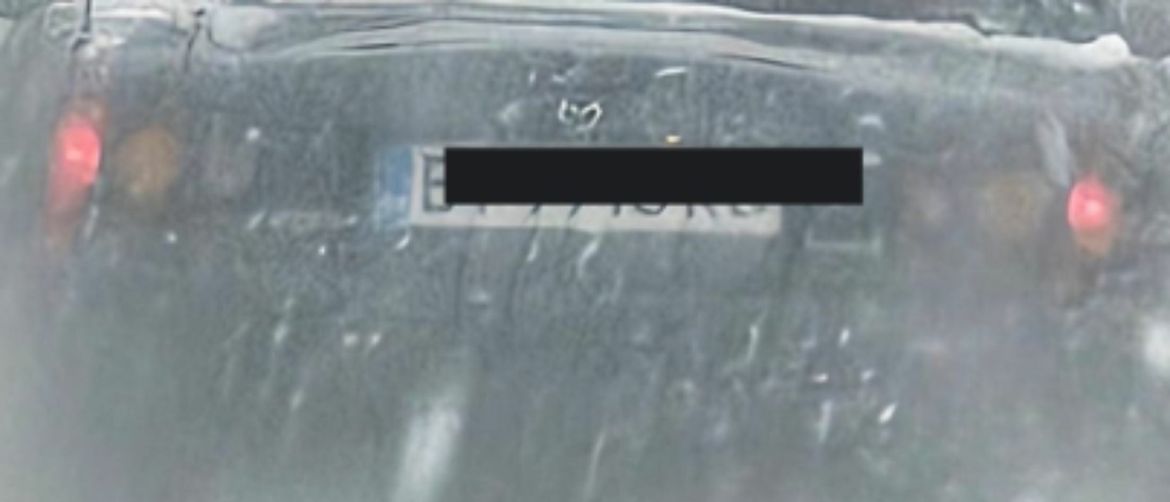 Vožnja kabrioletom po snijegu