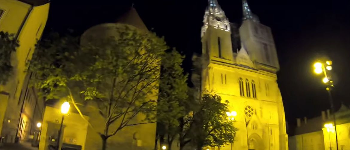 Skok s katedrale (Foto: Screenshot/YouTube)