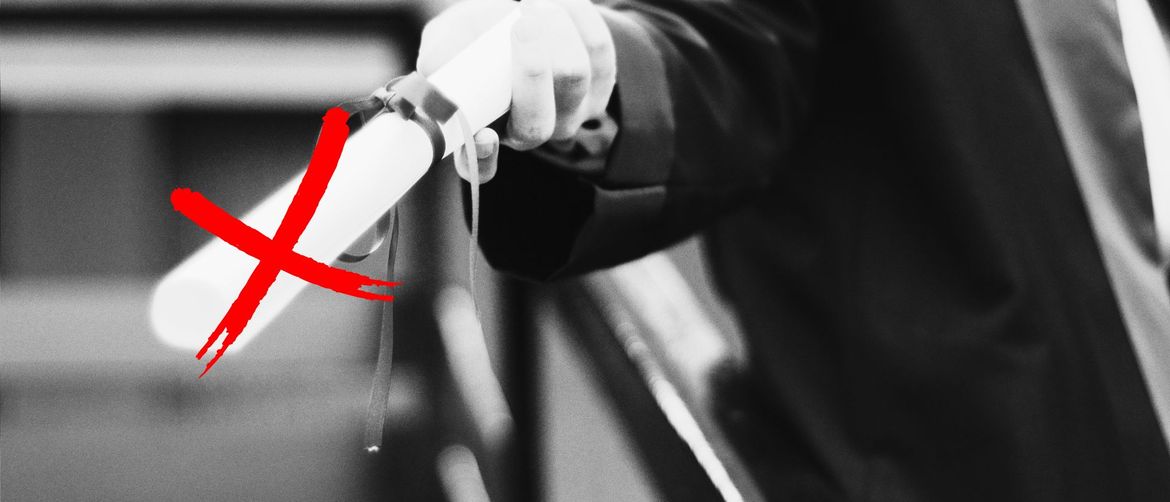 Neostvarivanje uvjeta za dobivanje diplome