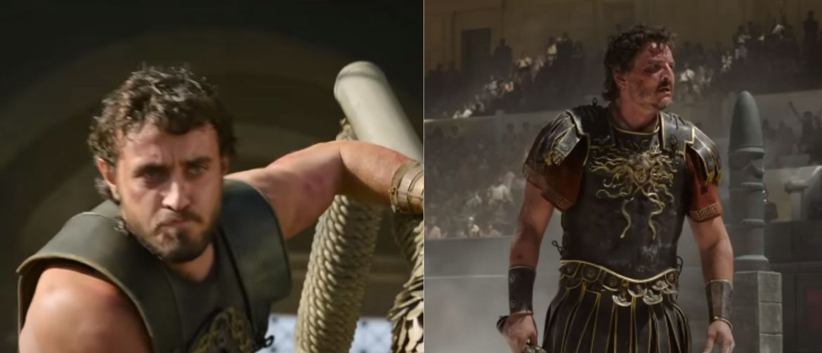 Glumci Paul Mescal i Pedro Pascal u najavi filma Gladiator 2