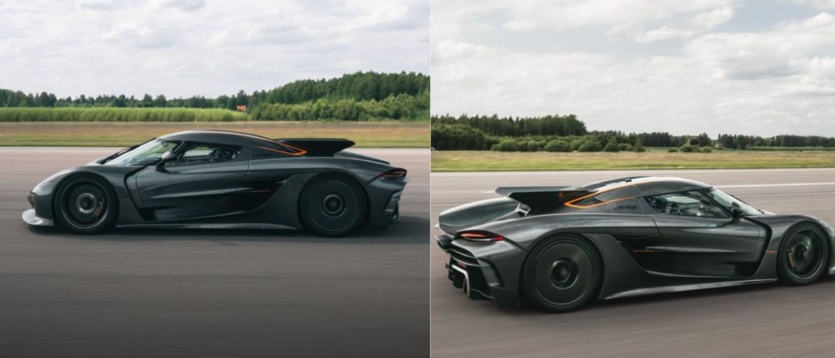 Automobil Koenigsegg Jesko Absolut na pisti