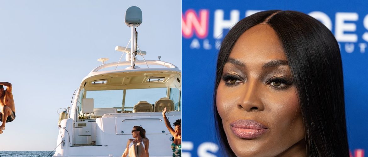 Naomi Campbell i odmaranje na jahti