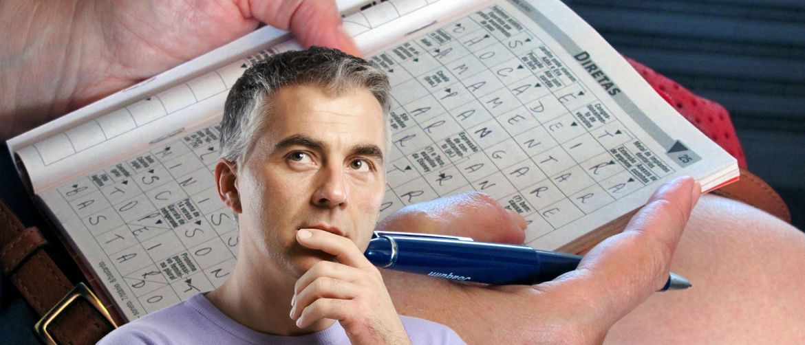 Rješavanje križaljke i razmišljanje