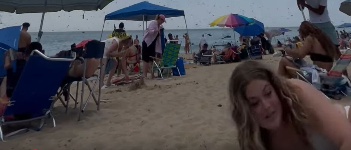 Najezda na plaži