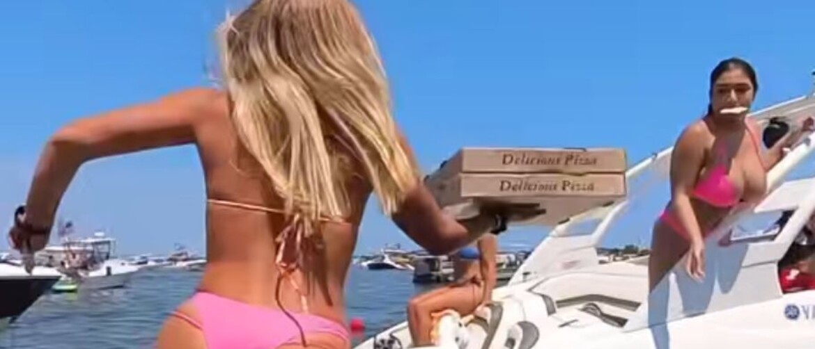 Dostava pizze na moru