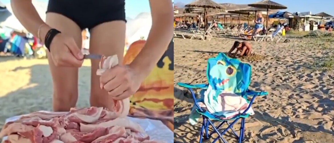 Roštilj na plaži