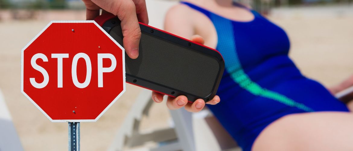 Zabranjeno korištenje zvučnika na plaži