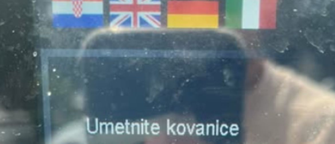 Aparat za naplatu parkinga u Rovinju