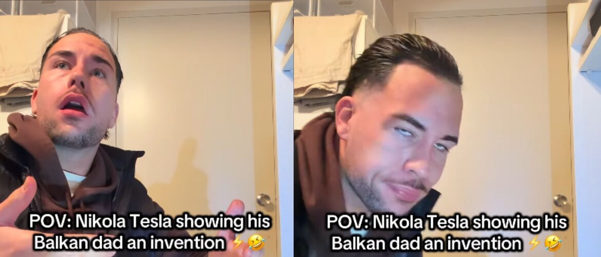 Korisnik ninopoletan_ u šali o Nikoli Tesli