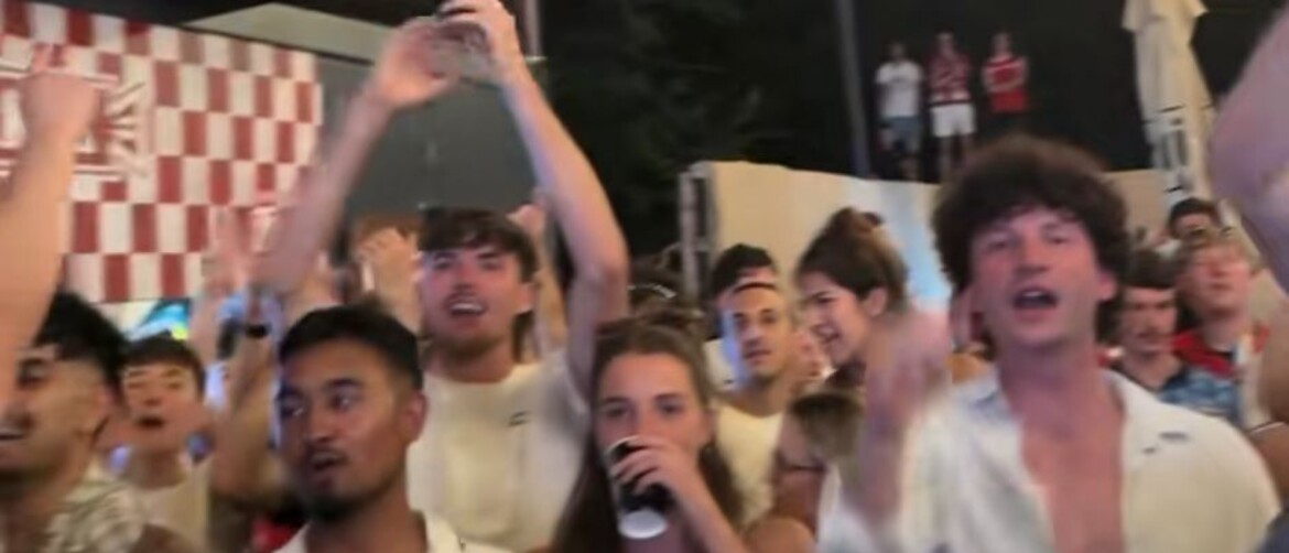 Gledanje utakmice u Splitu