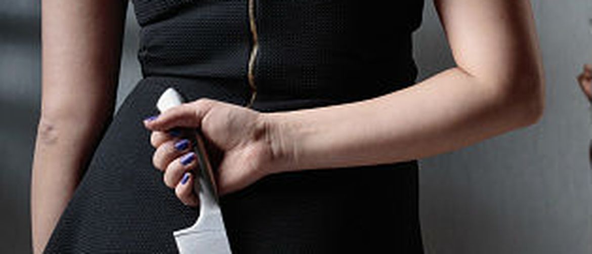 Žena s nože, ilustracija (Foto: Getty Images)