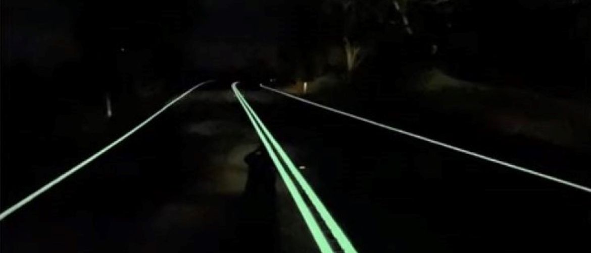Svjetleće trake na cesti