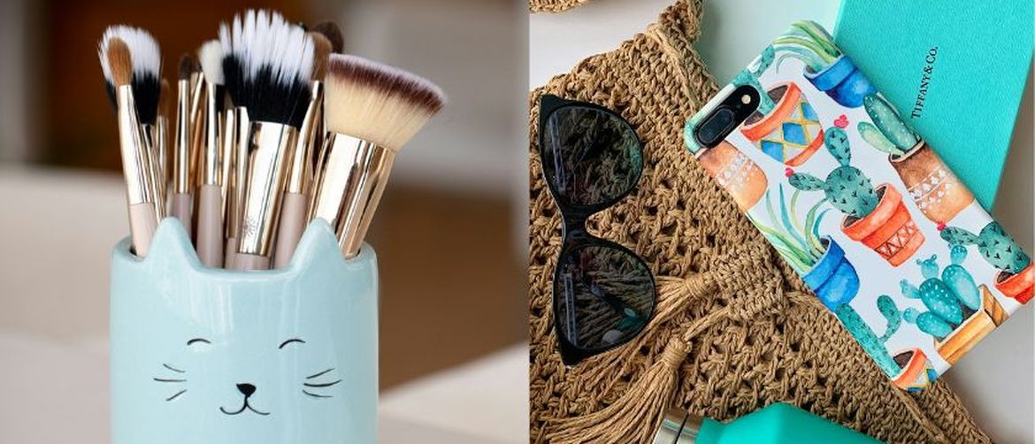 Kistovi za šminkanje i stvari iz torbice