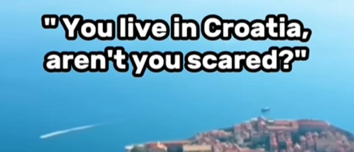 Dubrovnik iz zraka i pitanje o sigurnosti