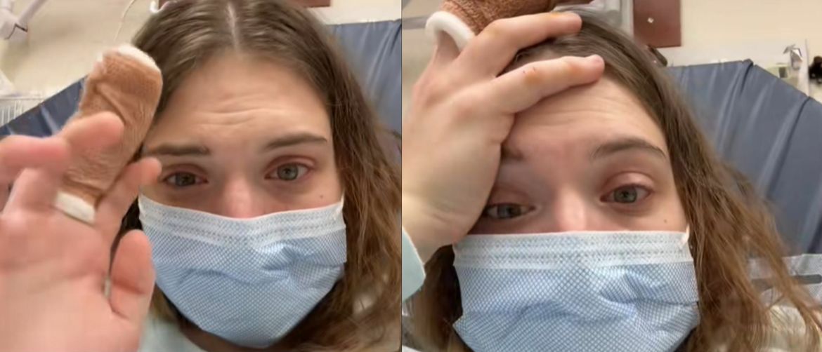 Gabby Swierzewski hospitalizirana zbog infekcije prsta