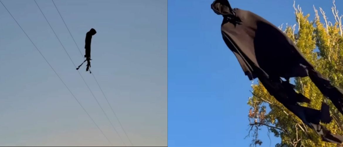 Dron u kostimu Dementora iz Harry Pottera