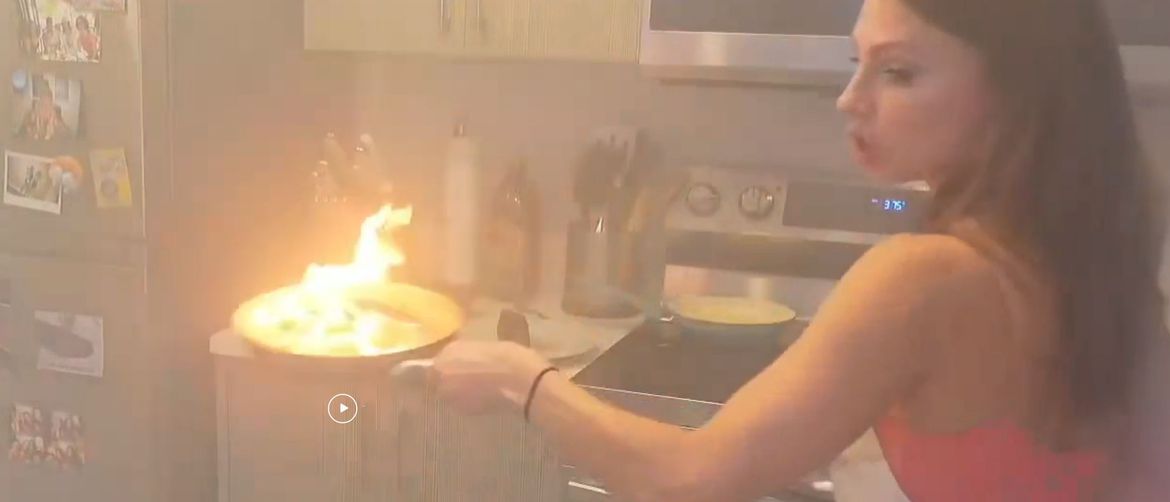 Požar u kuhinji