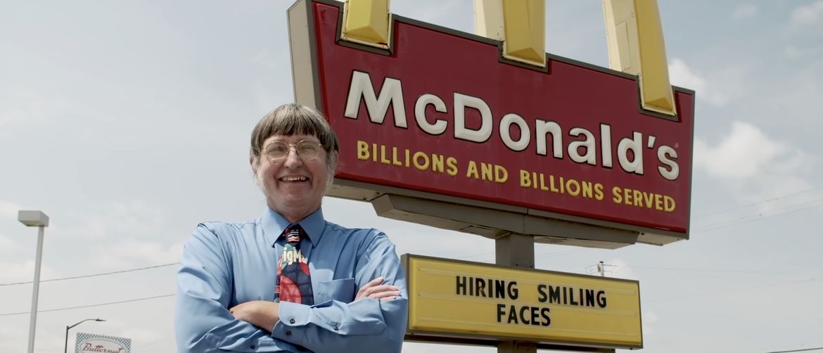Donald Gorske pred McDonaldsom