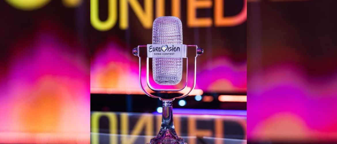 Kristalni mikrofon trofej Eurovizije 2024.