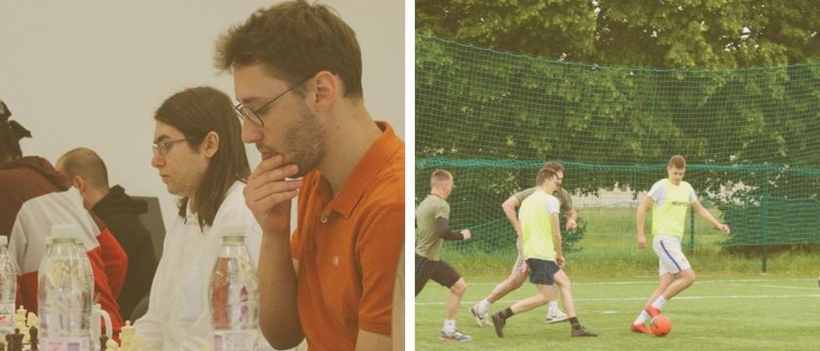 Šah i nogomet na Kampusijadi