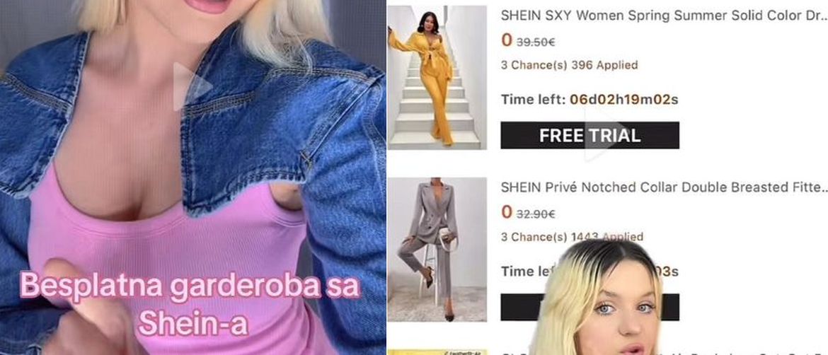 Besplatna odjeća na SHEIN-u