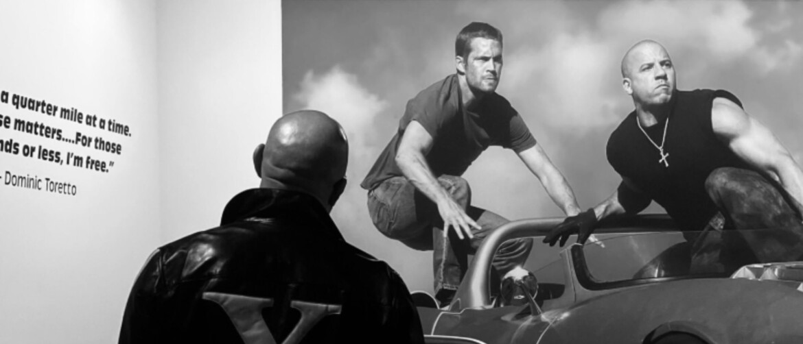 Glumac Vin Diesel u posjeti muzeju i izložbi iz filma Brzi i žestoki