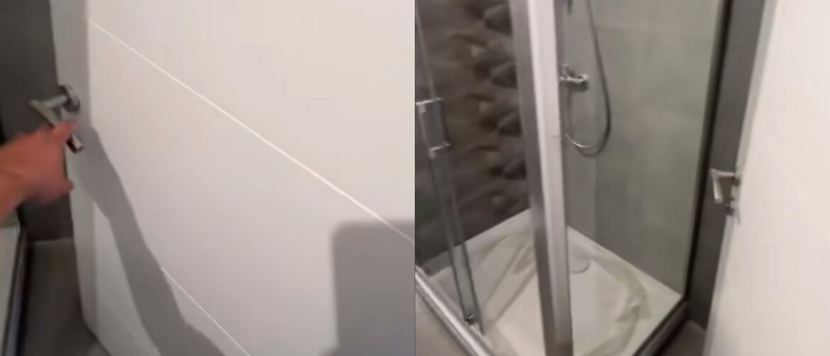 Bizarna pogreška majstora kod ugradnje tuš kabine