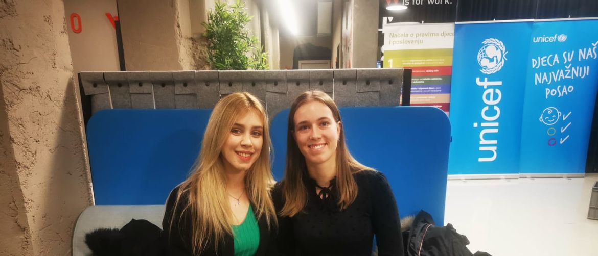 Studentice Ema Beč i Martina Muštra Borić